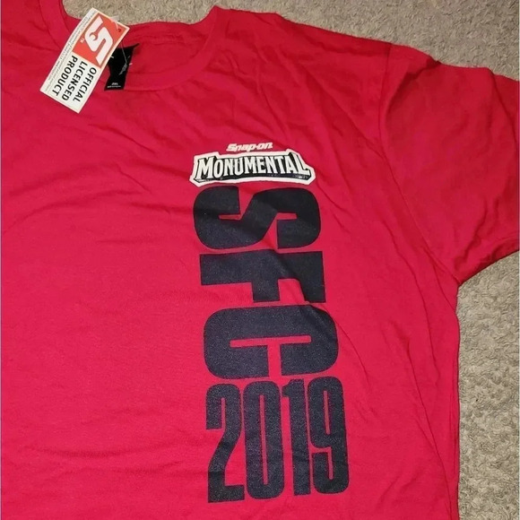 NEW w/o tag SNAP ON TOOLS brand mens short sleeve t-shirt 2X - Picture 1 of 4